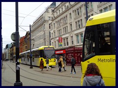 Piccadilly Gardens 11 - Market St, trams